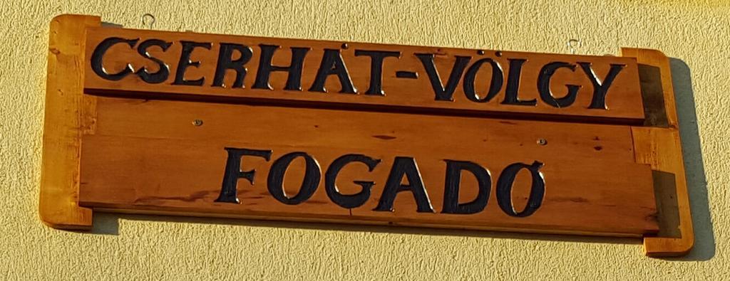 Cserhátvölgy Panzió Alsotold Exterior foto